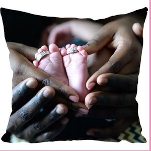 Our Family Accent Throw Pillow